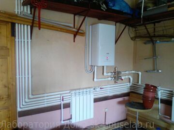 монтаж отопления в гараже (3)