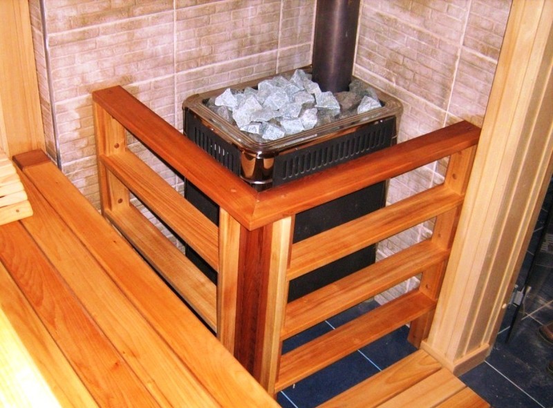 Выбор места и установка металлической печи в бане своими руками