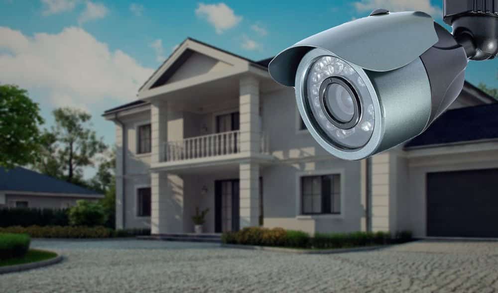 Расположение камер видеонаблюдения в частном доме
