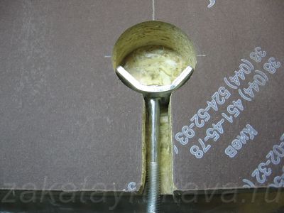 Фрезеровка паза.