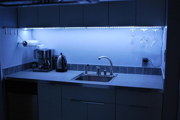подсветка для кухни фото