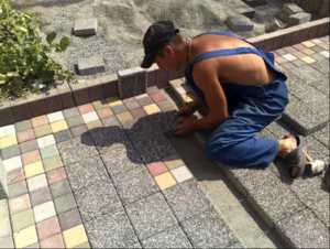 Пошаговая инструкция укладка тротуарной плитки